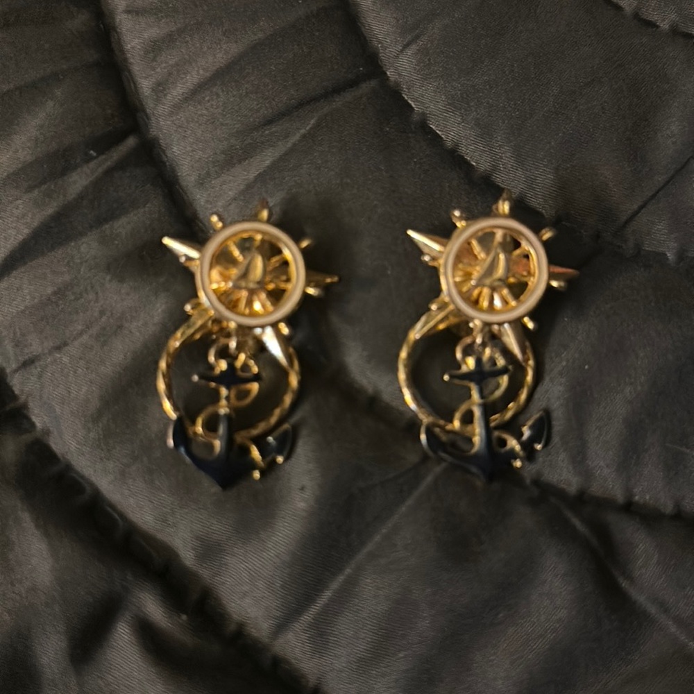Clip-on Nautical Earrings